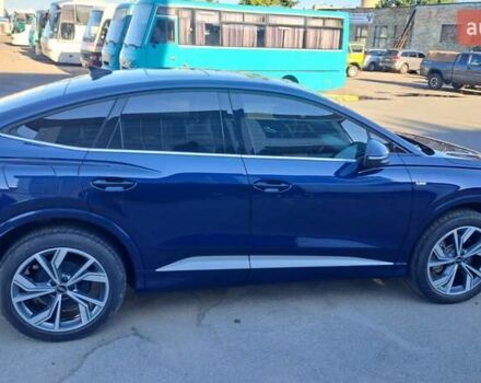Синий Ауди Q4 e-tron, объемом двигателя 0 л и пробегом 10 тыс. км за 36000 $, фото 8 на Automoto.ua