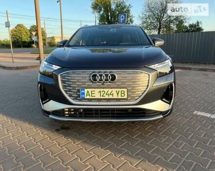 Синій Ауді Q4 e-tron, об'ємом двигуна 0 л та пробігом 6 тис. км за 38900 $, фото 1 на Automoto.ua