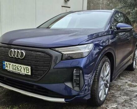 Синий Ауди Q4 e-tron, объемом двигателя 0 л и пробегом 29 тыс. км за 33400 $, фото 8 на Automoto.ua