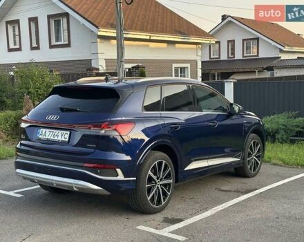 Синий Ауди Q4 e-tron, объемом двигателя 0 л и пробегом 13 тыс. км за 37300 $, фото 5 на Automoto.ua