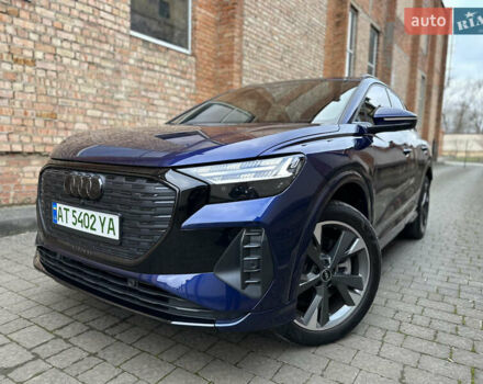 Синий Ауди Q4 e-tron, объемом двигателя 0 л и пробегом 12 тыс. км за 32000 $, фото 70 на Automoto.ua
