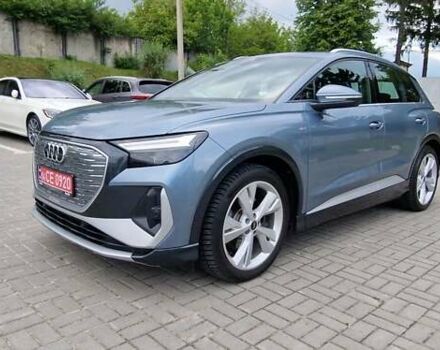 Синий Ауди Q4 e-tron, объемом двигателя 0 л и пробегом 77 тыс. км за 27999 $, фото 44 на Automoto.ua