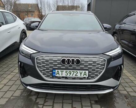 Синій Ауді Q4 e-tron, об'ємом двигуна 0 л та пробігом 2 тис. км за 27500 $, фото 3 на Automoto.ua