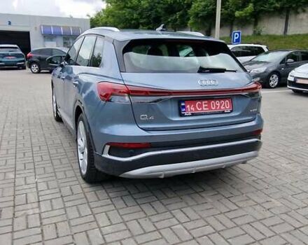 Синий Ауди Q4 e-tron, объемом двигателя 0 л и пробегом 77 тыс. км за 27999 $, фото 30 на Automoto.ua