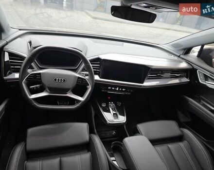 Синій Ауді Q4 e-tron, об'ємом двигуна 0 л та пробігом 2 тис. км за 27500 $, фото 5 на Automoto.ua