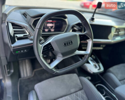 Синий Ауди Q4 e-tron, объемом двигателя 0 л и пробегом 27 тыс. км за 37999 $, фото 20 на Automoto.ua
