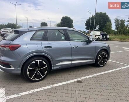 Синий Ауди Q4 e-tron, объемом двигателя 0 л и пробегом 11 тыс. км за 36300 $, фото 7 на Automoto.ua