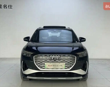 Синий Ауди Q4 e-tron, объемом двигателя 0 л и пробегом 5 тыс. км за 29200 $, фото 1 на Automoto.ua