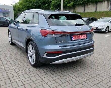Синий Ауди Q4 e-tron, объемом двигателя 0 л и пробегом 77 тыс. км за 27999 $, фото 31 на Automoto.ua
