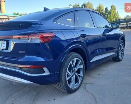 Синий Ауди Q4 e-tron, объемом двигателя 0 л и пробегом 10 тыс. км за 36000 $, фото 10 на Automoto.ua