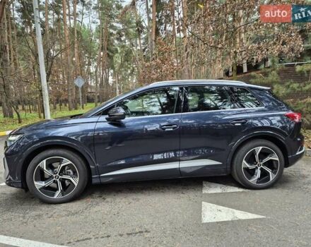 Синий Ауди Q4 e-tron, объемом двигателя 0 л и пробегом 13 тыс. км за 28700 $, фото 2 на Automoto.ua