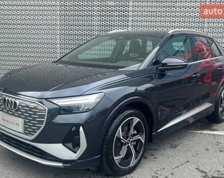 Синій Ауді Q4 e-tron, об'ємом двигуна 0 л та пробігом 13 тис. км за 26900 $, фото 1 на Automoto.ua