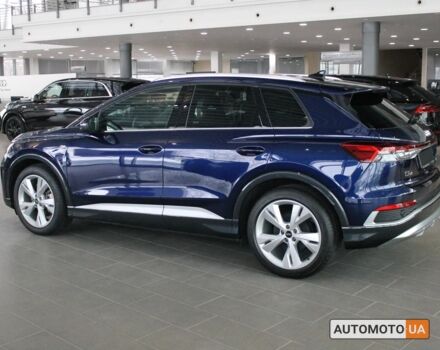 Синий Ауди Q4 e-tron, объемом двигателя 0 л и пробегом 0 тыс. км за 38000 $, фото 4 на Automoto.ua