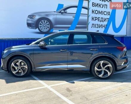 Синий Ауди Q4 e-tron, объемом двигателя 0 л и пробегом 20 тыс. км за 28800 $, фото 11 на Automoto.ua