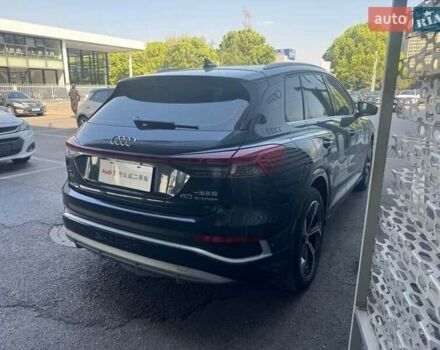 Синий Ауди Q4 e-tron, объемом двигателя 0 л и пробегом 12 тыс. км за 28500 $, фото 5 на Automoto.ua