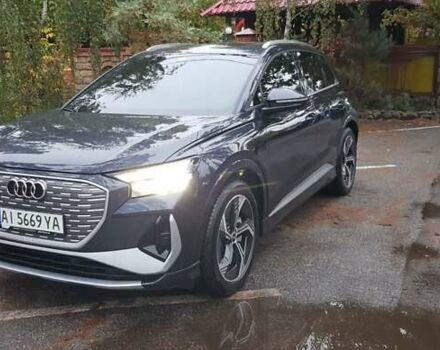 Синий Ауди Q4 e-tron, объемом двигателя 0 л и пробегом 16 тыс. км за 31300 $, фото 7 на Automoto.ua