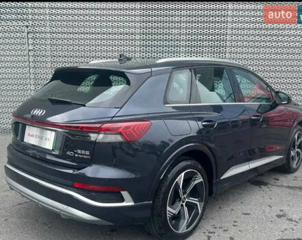 Синій Ауді Q4 e-tron, об'ємом двигуна 0 л та пробігом 13 тис. км за 26900 $, фото 2 на Automoto.ua