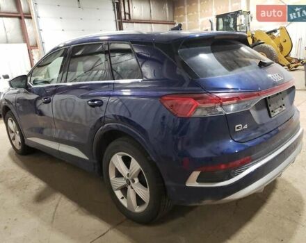 Синий Ауди Q4 e-tron, объемом двигателя 0 л и пробегом 17 тыс. км за 15000 $, фото 1 на Automoto.ua