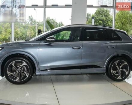 Синий Ауди Q4 e-tron, объемом двигателя 0 л и пробегом 1 тыс. км за 37400 $, фото 3 на Automoto.ua