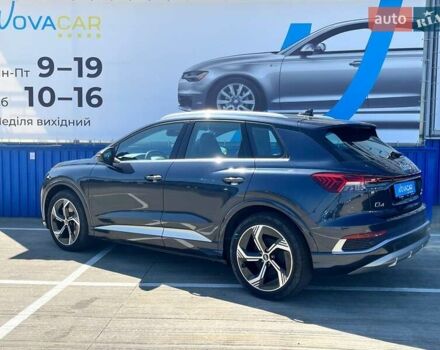 Синий Ауди Q4 e-tron, объемом двигателя 0 л и пробегом 20 тыс. км за 28800 $, фото 10 на Automoto.ua