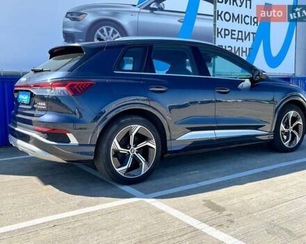Синий Ауди Q4 e-tron, объемом двигателя 0 л и пробегом 20 тыс. км за 28800 $, фото 6 на Automoto.ua