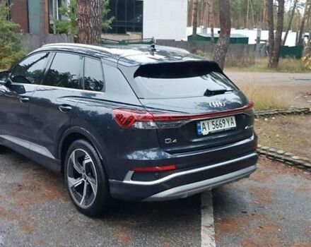 Синий Ауди Q4 e-tron, объемом двигателя 0 л и пробегом 19 тыс. км за 28800 $, фото 2 на Automoto.ua