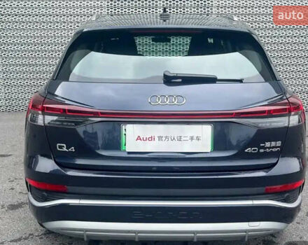 Синій Ауді Q4 e-tron, об'ємом двигуна 0 л та пробігом 13 тис. км за 26900 $, фото 3 на Automoto.ua