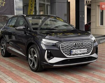 Синий Ауди Q4 e-tron, объемом двигателя 0 л и пробегом 1 тыс. км за 34000 $, фото 3 на Automoto.ua