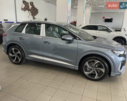 Синий Ауди Q4 e-tron, объемом двигателя 0 л и пробегом 1 тыс. км за 32600 $, фото 7 на Automoto.ua
