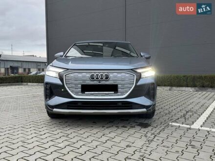 Синій Ауді Q4 e-tron, об'ємом двигуна 0 л та пробігом 38 тис. км за 33900 $, фото 1 на Automoto.ua
