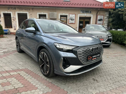 Ауди Q4 e-tron 2023 в Черновцах на Automoto.ua Синий Ауди Q4 e-tron, объемом двигателя 0 л и пробегом 17 тыс. км за 34000 $, фото 1 на Automoto.ua