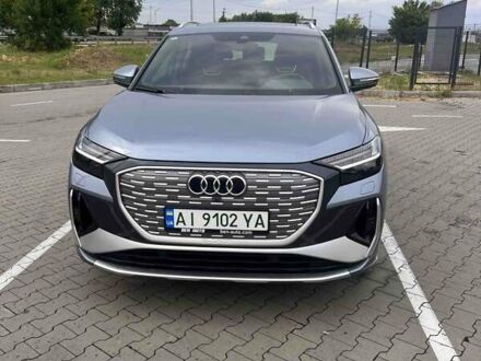 Ауди Q4 e-tron 2023 в Киеве на Automoto.ua Синий Ауди Q4 e-tron, объемом двигателя 0 л и пробегом 11 тыс. км за 36300 $, фото 1 на Automoto.ua
