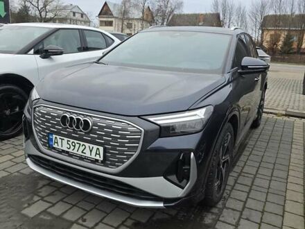 Синій Ауді Q4 e-tron, об'ємом двигуна 0 л та пробігом 2 тис. км за 27500 $, фото 1 на Automoto.ua