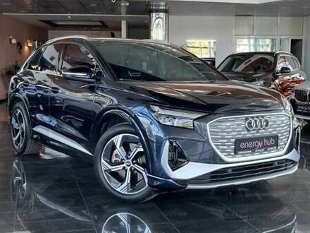 Синій Ауді Q4 e-tron, об'ємом двигуна 0 л та пробігом 23 тис. км за 31500 $, фото 1 на Automoto.ua