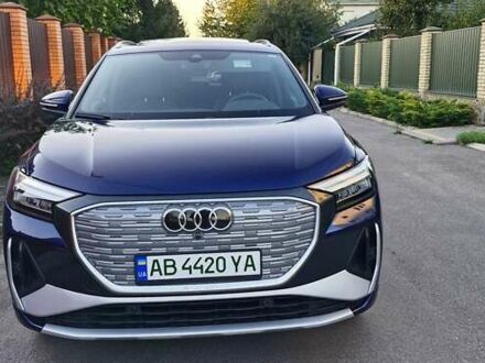 Ауди Q4 e-tron 2023 в Виннице на Automoto.ua Синий Ауди Q4 e-tron, объемом двигателя 0 л и пробегом 9 тыс. км за 36800 $, фото 1 на Automoto.ua