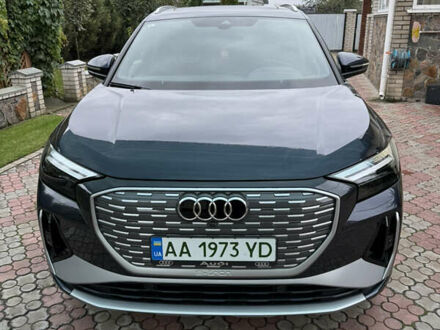 Ауди Q4 e-tron 2025 в Киеве на Automoto.ua Синий Ауди Q4 e-tron, объемом двигателя 0 л и пробегом 1 тыс. км за 33000 $, фото 1 на Automoto.ua
