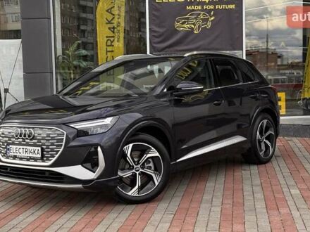 Ауди Q4 e-tron 2025 в Харькове на Automoto.ua Синий Ауди Q4 e-tron, объемом двигателя 0 л и пробегом 1 тыс. км за 34000 $, фото 1 на Automoto.ua