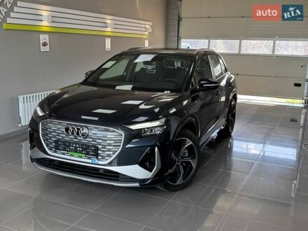 Ауди Q4 e-tron 2025 в Львове на Automoto.ua Синий Ауди Q4 e-tron, объемом двигателя 0 л и пробегом 1 тыс. км за 32599 $, фото 1 на Automoto.ua