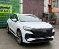 Белый Ауди Q4 Sportback e-tron, объемом двигателя 0 л и пробегом 19 тыс. км за 33000 $, фото 1 на Automoto.ua