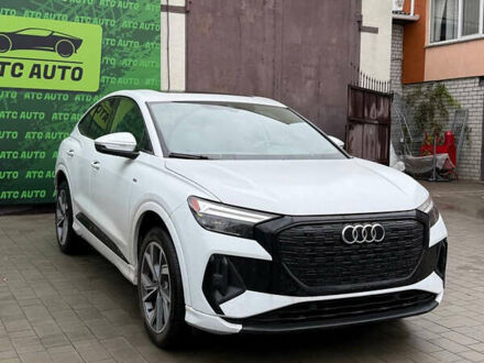 Ауди Q4 Sportback e-tron 2023 в Черкассах на Automoto.ua Белый Ауди Q4 Sportback e-tron, объемом двигателя 0 л и пробегом 19 тыс. км за 33000 $, фото 1 на Automoto.ua