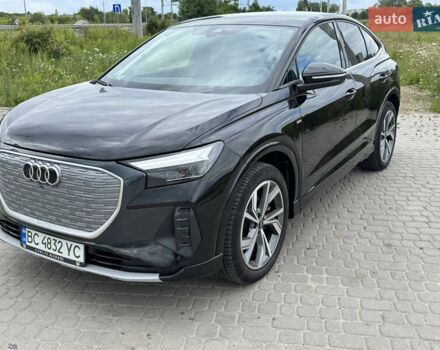 Черный Ауди Q4 Sportback e-tron, объемом двигателя 0 л и пробегом 22 тыс. км за 26666 $, фото 6 на Automoto.ua