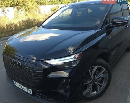 Чорний Ауді Q4 Sportback e-tron, об'ємом двигуна 0 л та пробігом 10 тис. км за 45000 $, фото 19 на Automoto.ua