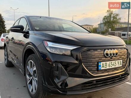 Ауди Q4 Sportback e-tron 2023 в Виннице на Automoto.ua Черный Ауди Q4 Sportback e-tron, объемом двигателя 0 л и пробегом 24 тыс. км за 27500 $, фото 1 на Automoto.ua