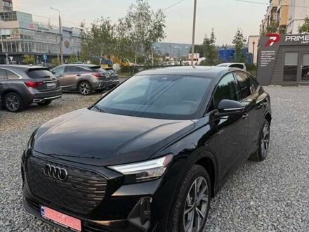 Чорний Ауді Q4 Sportback e-tron, об'ємом двигуна 0 л та пробігом 6 тис. км за 37600 $, фото 1 на Automoto.ua