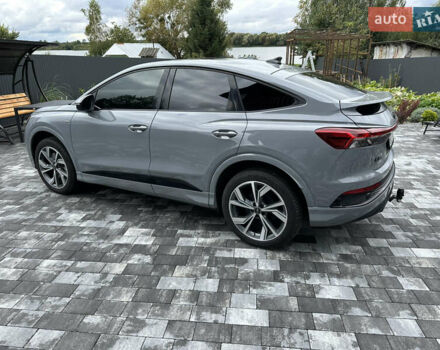 Сірий Ауді Q4 Sportback e-tron, об'ємом двигуна 0 л та пробігом 31 тис. км за 30800 $, фото 9 на Automoto.ua