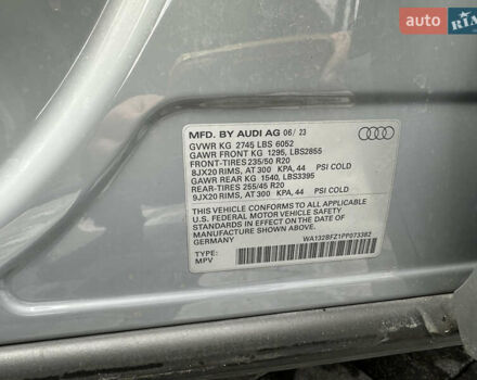 Сірий Ауді Q4 Sportback e-tron, об'ємом двигуна 0 л та пробігом 31 тис. км за 30800 $, фото 24 на Automoto.ua