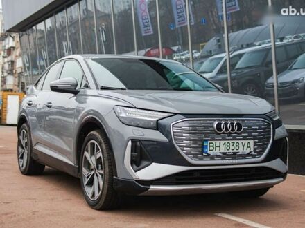 Ауді Q4 Sportback e-tron 2022 у Києві на Automoto.ua Сірий Ауді Q4 Sportback e-tron, об'ємом двигуна 0 л та пробігом 34 тис. км за 40200 $, фото 1 на Automoto.ua