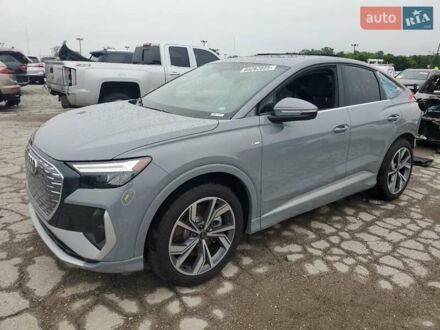 Сірий Ауді Q4 Sportback e-tron, об'ємом двигуна 0 л та пробігом 1 тис. км за 18000 $, фото 1 на Automoto.ua