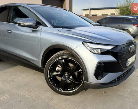 Синий Ауди Q4 Sportback e-tron, объемом двигателя 0 л и пробегом 37 тыс. км за 31900 $, фото 45 на Automoto.ua