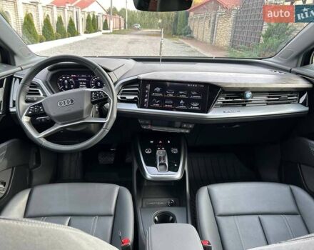 Синий Ауди Q4 Sportback e-tron, объемом двигателя 0 л и пробегом 19 тыс. км за 37999 $, фото 8 на Automoto.ua